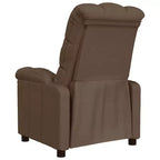 Recliner Chair with Adjustable Backrest and Footrest, Modern Lounge Chair Thick Padded Seat for Living Room & Bedroom