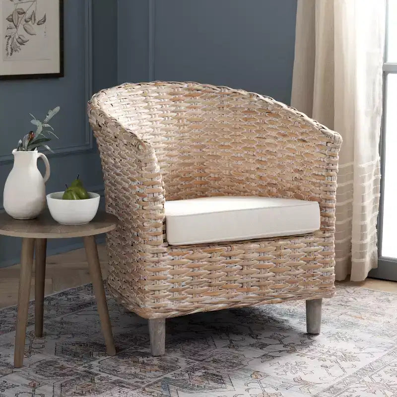 Omni Barrel Chair - FOX6501 - Safavieh
