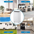 12,000 BTU Portable Air Conditioner for 550 Sq Ft 3-In-1 AC Unit with Cooling/Dehumidifier/Fan Modes