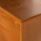 Solid Wood Mid-Century Modern TV Stand for TVs up to 80