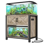 40-50 Gallon Aquarium Stand Cabinet Fish Tank Stand with Power Outlets
