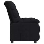 Recliner Chair with Adjustable Backrest and Footrest, Modern Lounge Chair Thick Padded Seat for Living Room & Bedroom