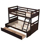 Whisen Twin over Full Bunk Bed with 2-Storage Drawers