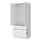 Prescott Armoire - White