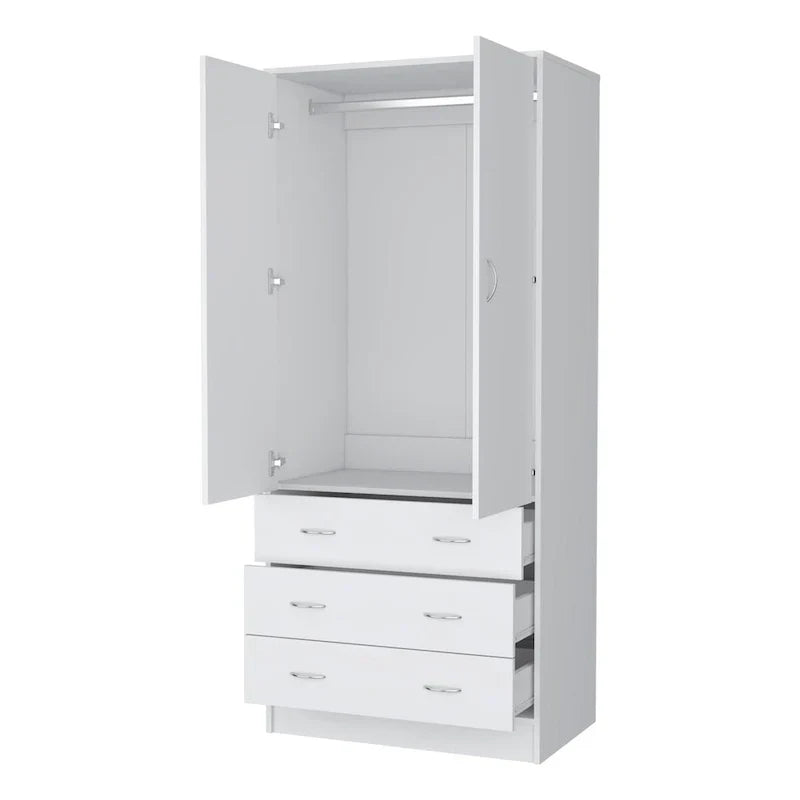 Prescott Armoire - White