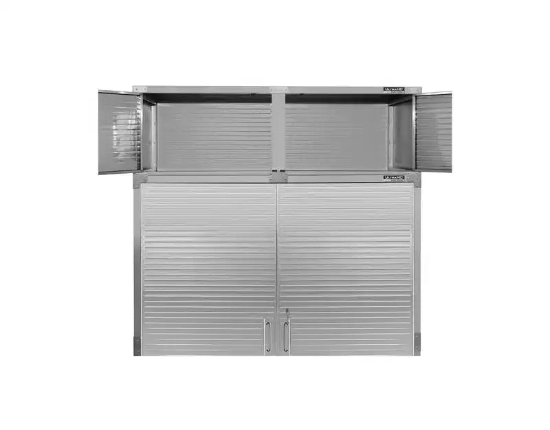 Seville Classics UltraHD 2-Piece Extra-Wide Storage Cabinet Set, 60 x 24