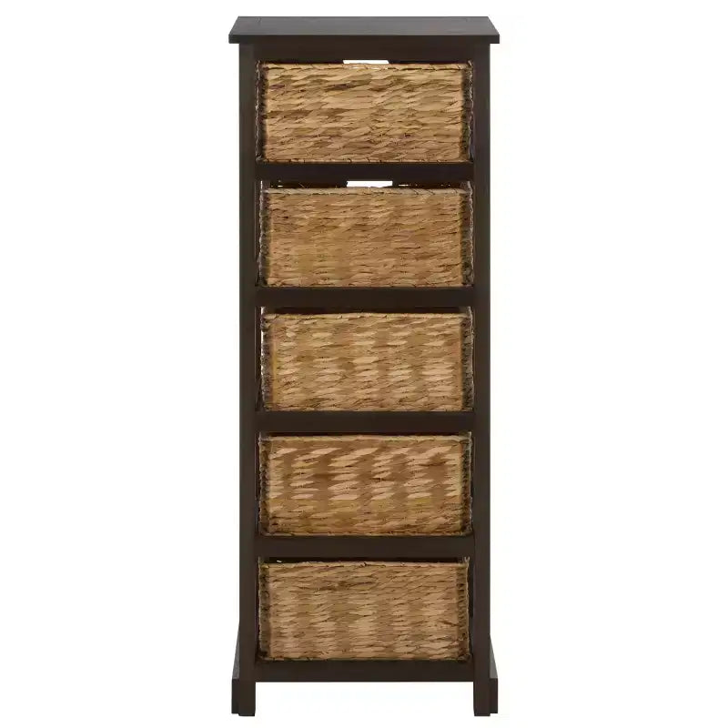 Vedette 5 Basket Storage Tower - AMH5739 - Safavieh Couture
