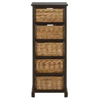 Vedette 5 Basket Storage Tower - AMH5739 - Safavieh Couture