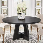 47 Inch Round Dining Table for 4 people