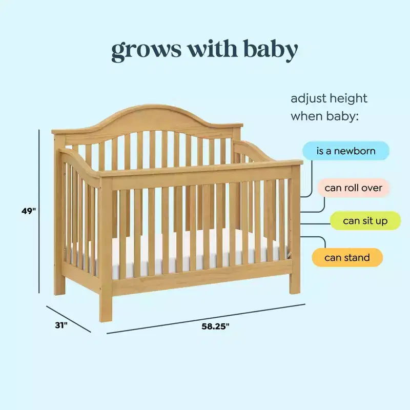 daVinci Jayden 4-in-1 Convertible Crib