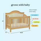 daVinci Jayden 4-in-1 Convertible Crib