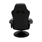 Gaming Recliner - Reclining Gaming Chair with Footrest