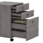 Echo L Shaped Desk with Hutch and Drawers