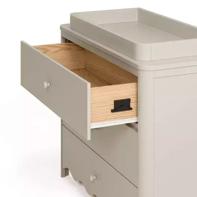 Storkcraft Casablanca 3-Drawer Dresser with Removable Changing Topper
