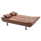 Lionel Faux Leather Sofa Bed