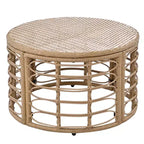 Whisen Weather-Resistant Rattan Outdoor Sectional Sofa Set Patio Couch Set with Thick Cushions and Pillows, Freely Combined Conversation Sets