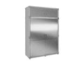 Seville Classics UltraHD 2-Piece Extra-Wide Storage Cabinet Set, 60 x 24