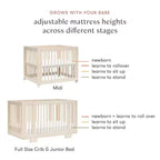 Babyletto Yuzu 8-in-1 Convertible Crib with All-Stages Conversion Kits