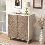 COSIEST Vintage Sideboard Storage Cabinet and Buffet