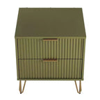 Dumbo 2 Drawer Nightstands Olive Green