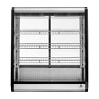 Commercial Display Refrigerator 6.9 Cu Ft, Countertop Refrigerated Display Case with LED Lighting for Bakery, Cafe, 110V/190W