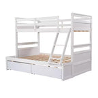 Whisen Twin over Full Bunk Bed with 2-Storage Drawers