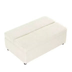 Twin Size Convertible Ottoman Sleeper Bed with Mattress - Space-Saving Guest Bed for Living Room & Apartment