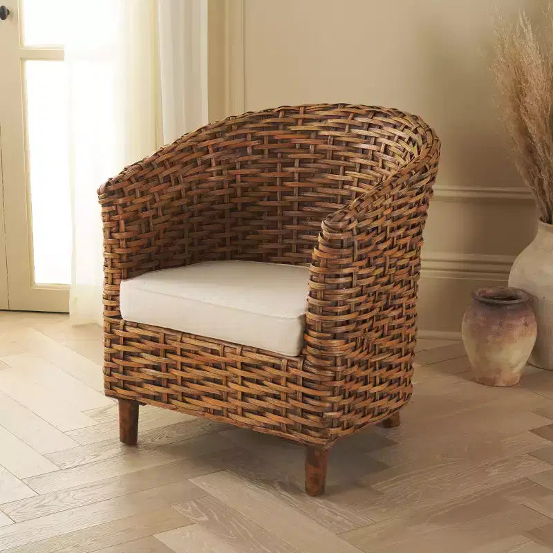 Omni Barrel Chair - FOX6501 - Safavieh