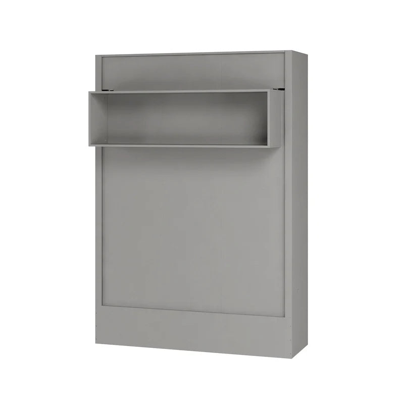 Easy Lift Brazilian Queen Contemporary Murphy Bed with Shelf