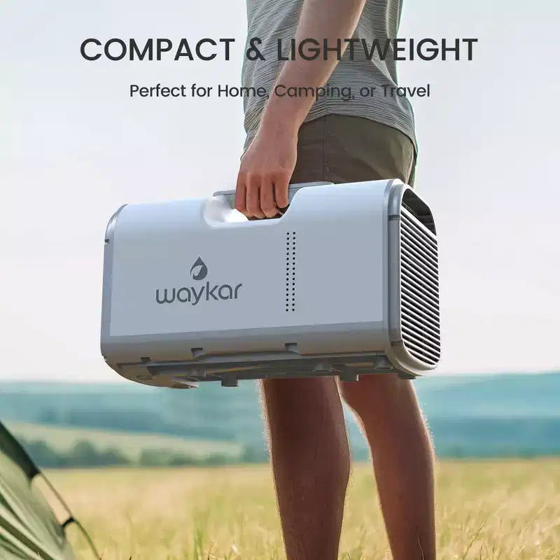 Waykar 4500 BTU 3-in-1 Portable Air Conditioner for Tent, Camping & RV with Dehumidifier and Remote Control