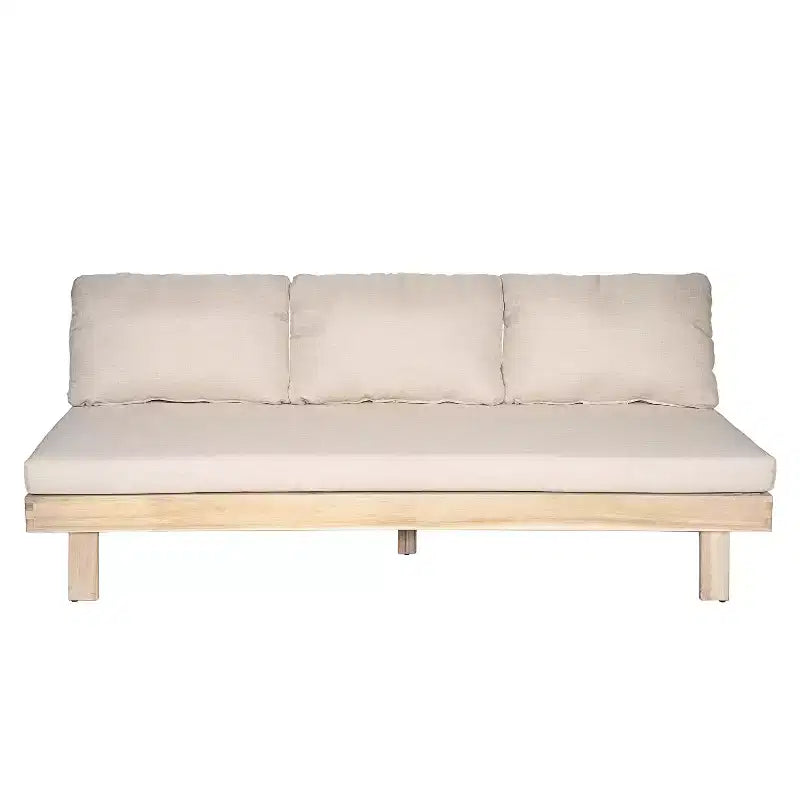 Christopher Knight Home Rock 5-Piece Patio Rustic Acacia Wood Slatted Seating Set with Cushions