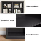 74.5 High Bookshelf With 2 Rows of Storage Space, 6-Layer Double-Width Bookshelf, Spacious Freestanding Bookcase for Living Room, Office, Library