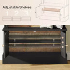 Lantine 70.86 Hall Tree with Bench, 4-in-1 Entryway Storage: Coat Rack, Shoe Shelf, Mudroom Bench for Hallway