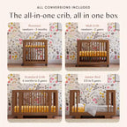 Babyletto Yuzu 8-in-1 Convertible Crib with All-Stages Conversion Kits