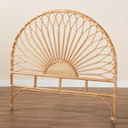 Natural Rattan Headboard, Brown