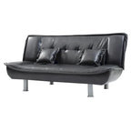 Lionel Faux Leather Sofa Bed