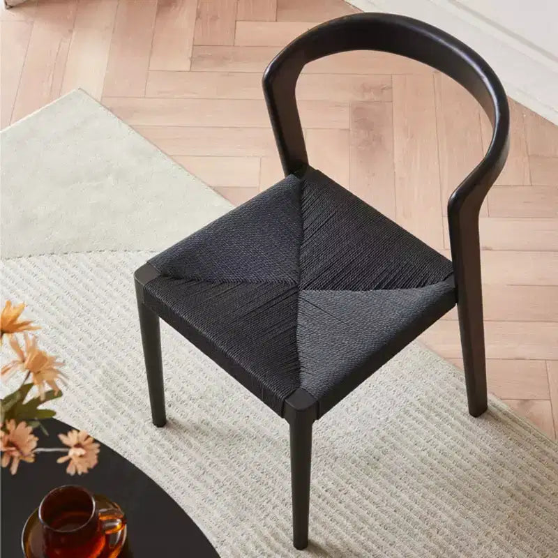 Pexfix Wood Stackable Dining Room Chair Set of 4
