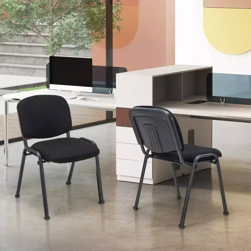 Costway Office Guest Chair Stackable Reception Chair Waiting Conference Room