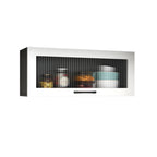 Kitchen White Wood Wall-Mounted Storage China Cabinets