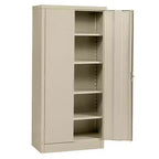 Edsal 36Wx18Dx72H Steel Freestanding Cabinet Beige