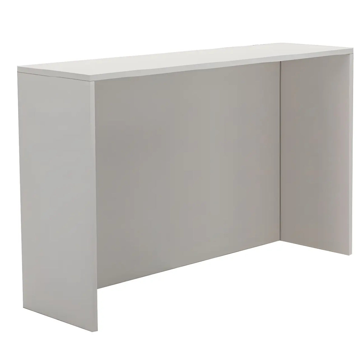 Living Room White Rectangular Wood Long Bar Table