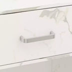 Famapy L-shaped Reception Desk Multifunctional Welcome Desk Workstation