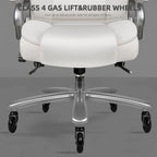 Bossin Big and Tall Executive Office Chair,500LBS Adjustable Lumbar Support Ergonomic Chair with High Back PU Leather Computer