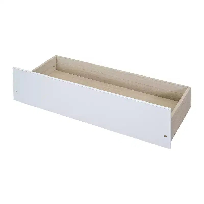 Twin Size Low Daybed with Storage Drawers, Wood Twin Platform Bed Frame with Rails for Boys and Girls Bedroom