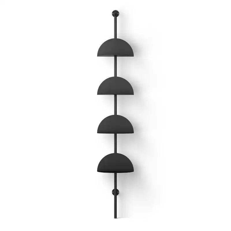 Umbra Set of 4 Solis Adjustable Shelves Black