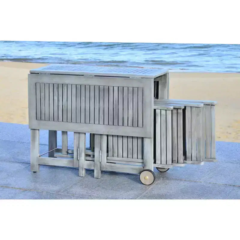 Arvin Table/Chair Set - Indoor/Outdoor - PAT7001 - Safavieh