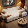 104 U-Shaped Convertible Sleeper Sofa Bed with Storage