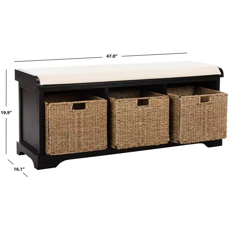Lonan Storage Bench - AMH5733 - Safavieh Couture
