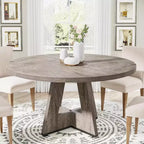 47 Inch Round Dining Table for 4 people