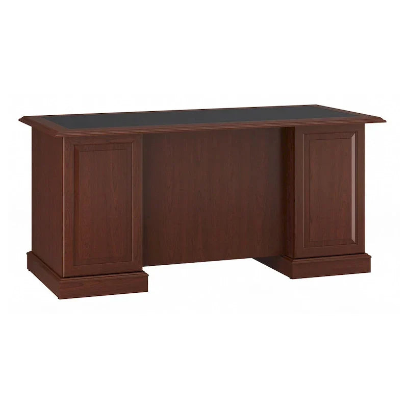 Bush Furniture Saratoga Executive Desk with Drawers and Storage